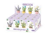 Costruzioni Mini Brick Flower - 12 pezzi