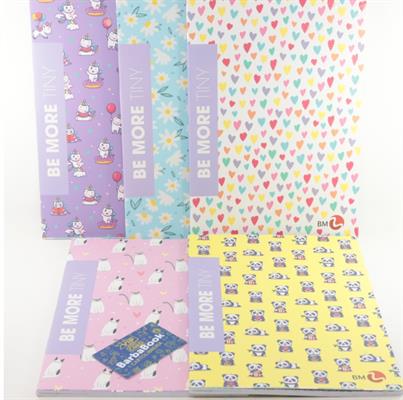 Maxiquaderno Be More Tiny A4 Rigatura 1R – Confezione 10 Pz. Assortiti