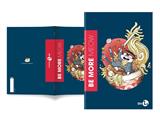 Quaderno A4 BeMore Meow 100 g Rigatura C – 10 Pezzi
