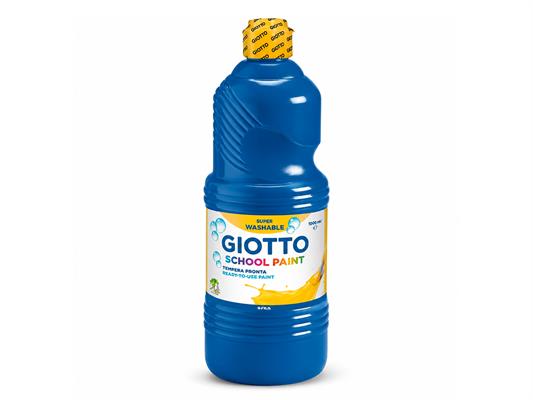 Tempera Giotto School Paint Super Lavabile 1 lt - Blu