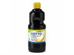 Tempera Giotto School Paint Super Lavabile 1 lt - Nero