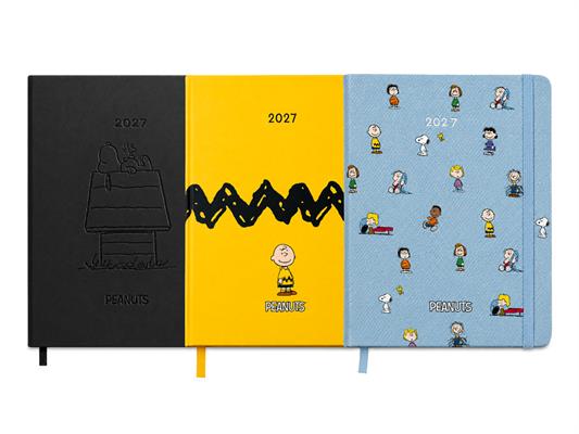 Agenda Giornaliera Peanuts 2027 14,8x21 cm Copertina Rigida 12 Mesi - 12PZ