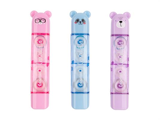 Correttore a Nastro + Colla Roller 2 in 1 Crazy Crew Colourbook - 24 pezzi