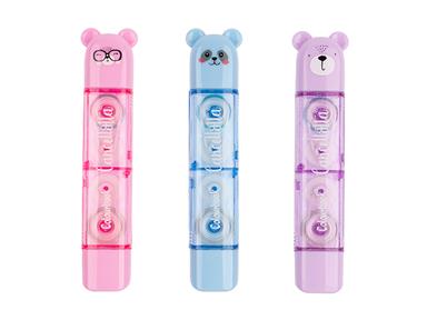 Correttore a Nastro + Colla Roller 2 in 1 Crazy Crew Colourbook - 24 pezzi