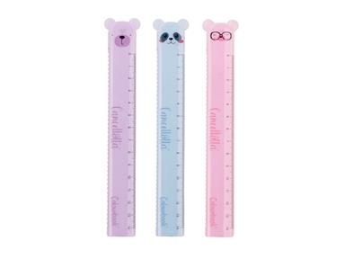 Righello Crazy Crew Colourbook 14 cm - 48 pezzi