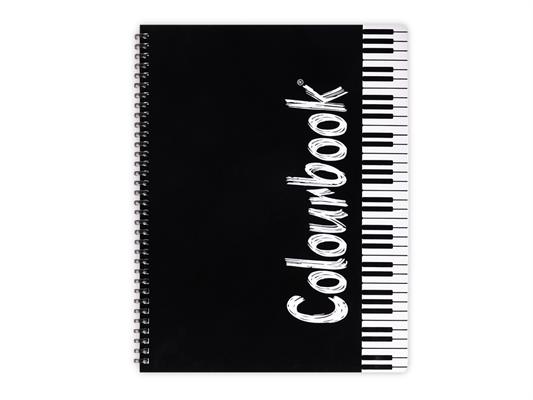 Quaderno A4 Pentagrammato Colourbook con Spirale – Confezione 12 Pezzi