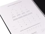 Quaderno A4 Pentagrammato Colourbook con Spirale – Confezione 12 Pezzi