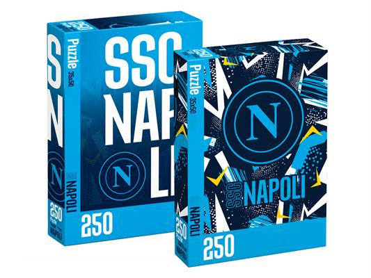 Puzzle SSC Napoli by Colourbook 250 Pezzi 35x50 cm - 12 pezzi