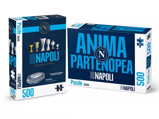 Puzzle SSC Napoli by Colourbook 500 Pezzi 35x50 cm - 12 pezzi