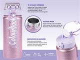 Borraccia Termica Glitter Colourbook 550 ml - 12 pezzi