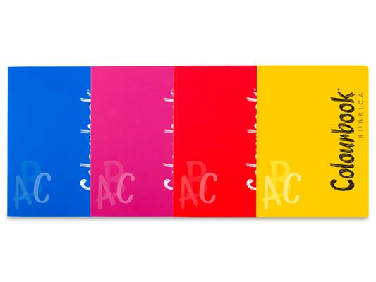 Rubrica A5 Alfabetica Colourbook 30 Fogli - 12 pezzi