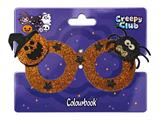 Occhiali Per Feste Halloween Colourbook Creepy Club - 36 pezzi
