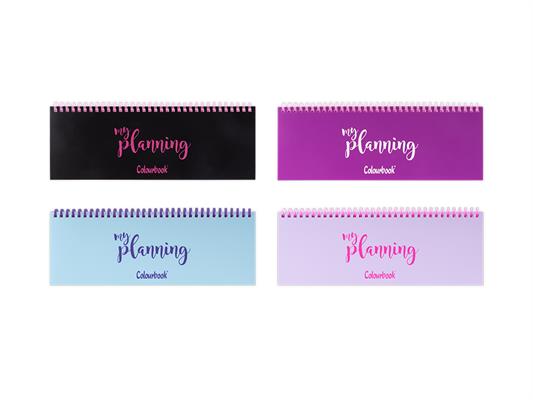 Planning Bicolor Piccolo Colourbook 29x10,5 cm - 12 pezzi