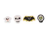 Set 12 Gomme per Cancellare Halloween Colourbook - 24 pezzi
