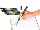 Marcatori Acrilici Chromax Colourbook Doppia Punta 12 Colori – 12 pezzi
