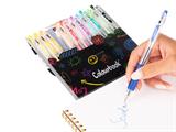 Penna Gel 0.7 Colorink Colourbook - Espositore 192 penne + 12 blister