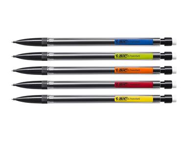 Portamine Bic Matic Classic 0,7 mm HB con Gomma – 12 Pezzi