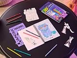 Set Crayola Disegna & Colora K-Pop Demon Hunters - Confezione 6 Pezzi 