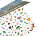 Album da Colorare Animali Colourbook Kids con 150 Stickers - 6 pezzi
