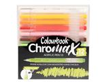 Penna Acrilica 1.0 Chromax Colourbook 12 Colori – 12 pezzi