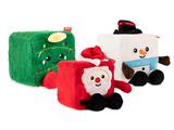 Peluche Cubotti Colourbook Natalizi 10x10 cm - 12 pezzi