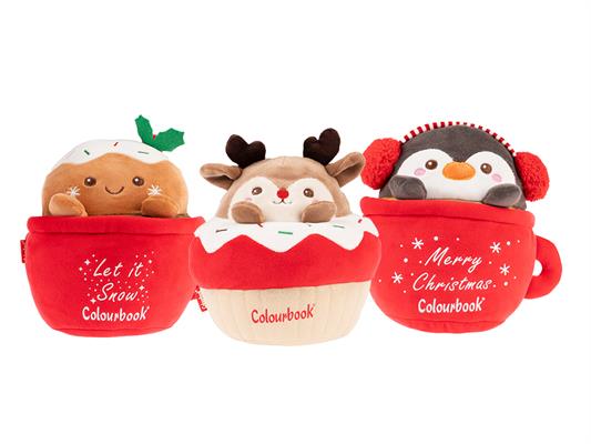 Peluche Tazza Colourbook 16x20 cm - 12 pezzi
