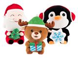 Peluche Natalizio Colourbook 38x20 cm - 6 pezzi