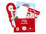 Kit Letterina per Babbo Natale Colourbook con Gadget a Sorpresa - 12 pezzi