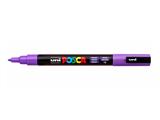 Marcatore Uni Posca PC-3M Punta Fine Viola - 6 pezzi