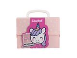 Minipoly Unicorno Colourbook – 6 Pezzi Mini Valigetta in Polionda con Accessori