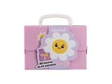 Minipoly Daisy Colourbook – 6 Pezzi Mini Valigetta in Polionda con Accessori