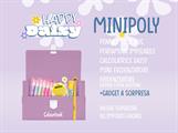 Minipoly Daisy Colourbook – 6 Pezzi Mini Valigetta in Polionda con Accessori