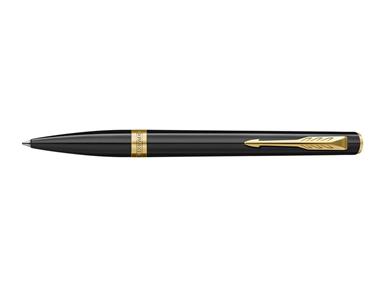 Penna a Sfera Parker Meridian Nero Lucido/Gold - Inchiostro Blu