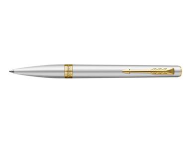 Penna a Sfera Parker Meridian Acciaio/Gold - Inchiostro Blu