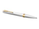 Penna a Sfera Parker Meridian Acciaio/Gold - Inchiostro Blu