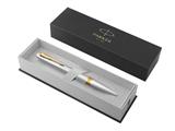 Penna a Sfera Parker Meridian Acciaio/Gold - Inchiostro Blu