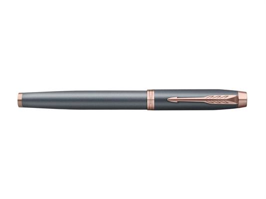 Penna Stilografica Parker IM Finishing Touch Ardesia - Inchiostro Blu
