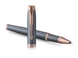 Penna Roller Parker IM Finishing Touch Ardesia - Inchiostro Blu
