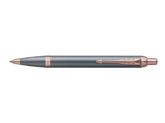 Penna a sfera Parker IM Finishing Touch Ardesia - Inchiostro Blu