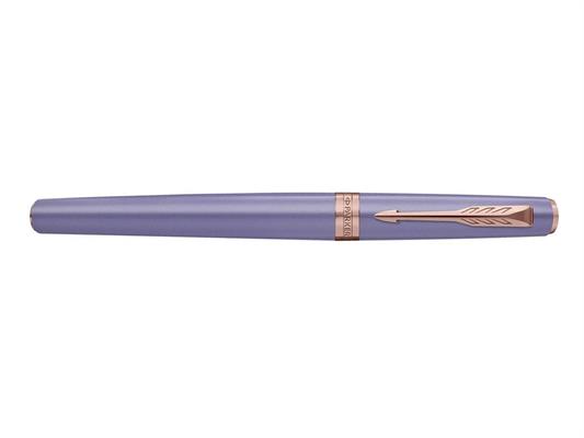 Penna Stilografica Parker Meridian Lilla/Gold - Inchiostro Blu