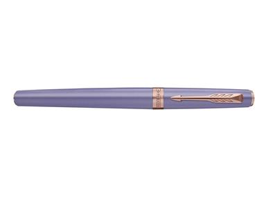 Penna Stilografica Parker Meridian Lilla/Gold - Inchiostro Blu