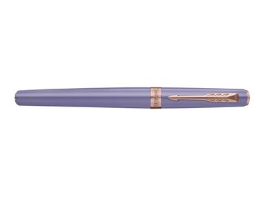Penna Roller Parker Meridian Lilla/Gold - Inchiostro Blu