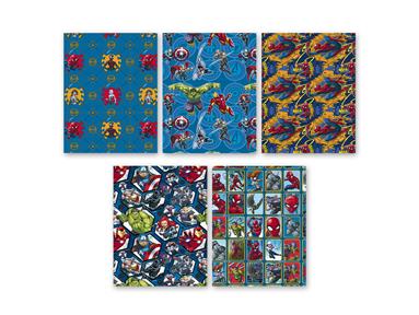 Carta da Regalo Disney Marvel in Rotolo 70x200 cm – 50 Rotoli Assortiti