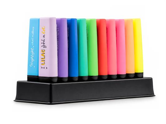 Deskset 20 Evidenziatori Stabilo Boss Original con 4 Limited Edition