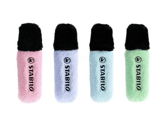 Evidenziatori Stabilo Boss Original Plush Pastel - Confezione da 4
