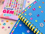 Gemme decorative Crystal Gem Collection Colurbook - Confezione 72 Pezzi