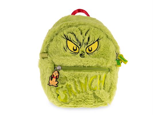 Zaino Mini The Grinch x Colourbook Effetto Peluche - Confezione 6 Pezzi